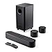 MAJORITY Bowfell Halo Atmos Soundbar für TV Geräte | 300W Lautsprecher für Fernseher mit Subwoofer | 5.1 Dolby Atmos Heimkino Surround Sound System Kabellos mit HDMI eARC | Mini Sound Bar PC Bluetooth