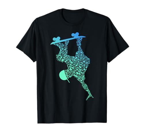 Skateboarding Apparel Kids Girls Boys Skater Gear Skateboard T-Shirt