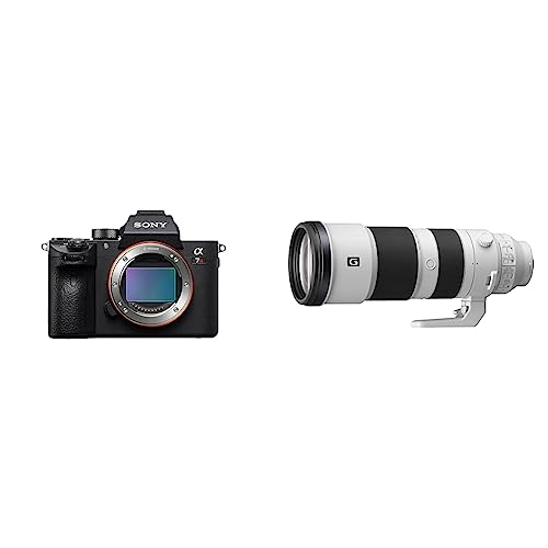 Image of Sony Alpha ILCE-7RM3A Full-Frame 42.4MP Mirrorless Camera Body (4K Full Frame, Real-Time Eye Auto Fo & Sony Fe 200-600Mm F /5.6-6.3 G OSS Telephoto Zoom Lens (White)