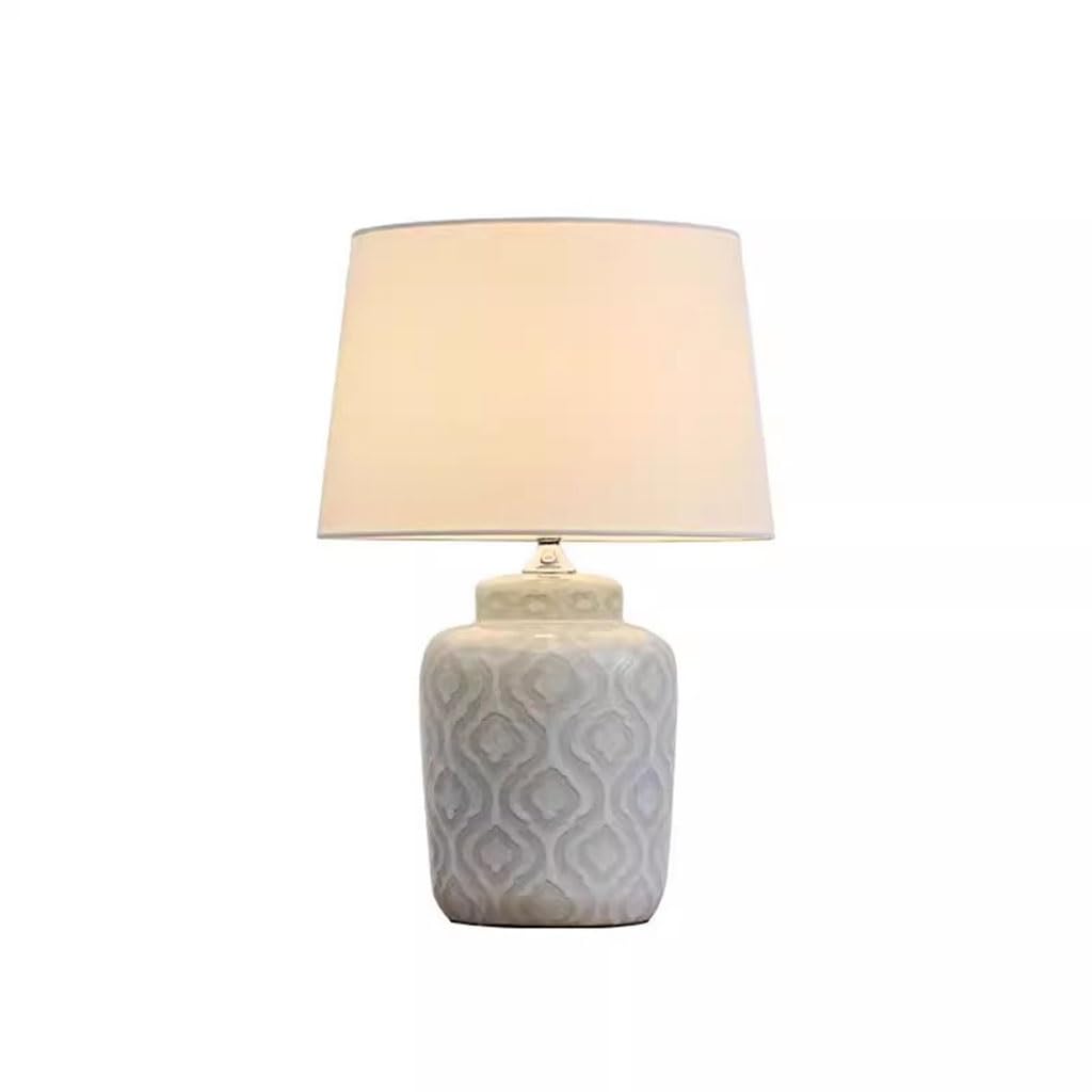 Lampka nocna retro kreatywna ceramiczna lampa stołowa do sypialni, stolik nocny, dekoracja, atmosfera, nowoczesna, dekoracyjna lampa do domu