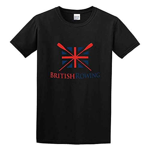 GUYUNTI British Rowing Team Cotton Shirt Men's T Shirt Black M