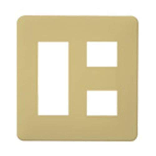 パナソニック(Panasonic) モダンプレート5コ用 ダークベージュ WN6005Y