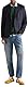 United Colors of Benetton Herren Giacca 2ZVMUW00O Anzugjacke, Blu 903, 44