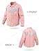 Kukume Girl Fringe Shirt Long Sleve Button Down Western Tassel Trim Casual Blouse Shirt Concert Costume, 4-5T, Pink