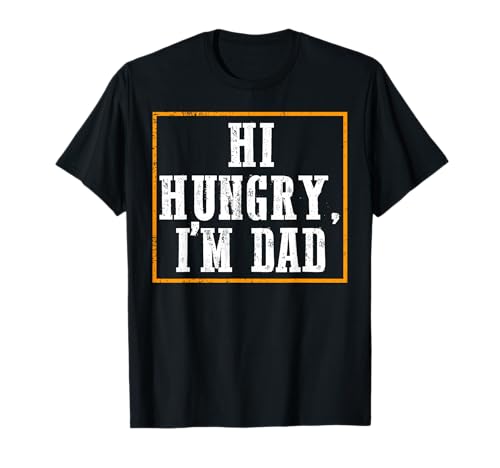 Hallo Hunger Ich Bin Papa Spruch Für Essenszeit T-Shirt