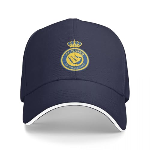 TPDODON Gorra de béisbol del Club de Fútbol Al-NASSR - ???? ????? ??????? Capucha de Lujo para Hombre y Mujer