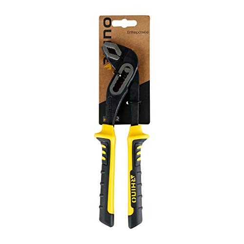 RHINO Universal Socket Pliers 250 mm Interlocked Made of Steel (Chrome Vanadium) Length 250 mm Dual Material Handle High Quality