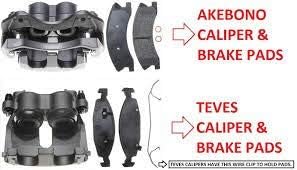 Miniatura 3 de Detroit Axle - Kit de frenos para Jeep Grand Cherokee 99-02 Rotores de freno perforados y ranurados Pastillas de freno de cerámica 1999 2000 2001