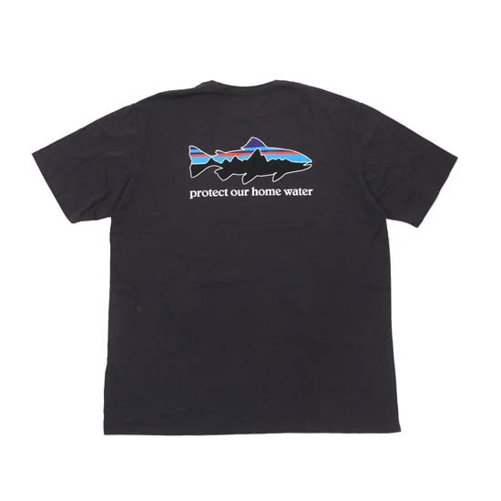 Amazon | [Patagonia (パタゴニア)] M's Home Water Trout Organic Tee