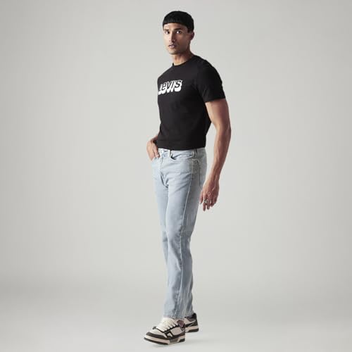 Image of Levi's Men's 505 Straight Fit Mid Rise Jeans