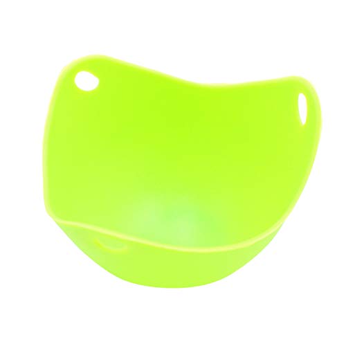 4 peças de silicone para ovo poché, mini copos de silicone para cozinhar ovos de grau alimentício, p