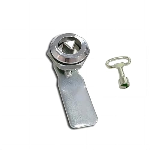 Cerradura inoxidable Steel MS705 para gabinetes industriales con cilindro de 18 mm 5
