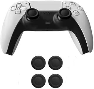 New World JOYSTICK REPLACEMENT CAPS FOR PS5 ,Easy to install Joystick Replacement Cap Thumb Grips for PS5 Controller Repla... Price In India