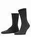 Produktbild FALKE Run Unisex Socken dark grey (3970) 37-38 mit Plüschsohle