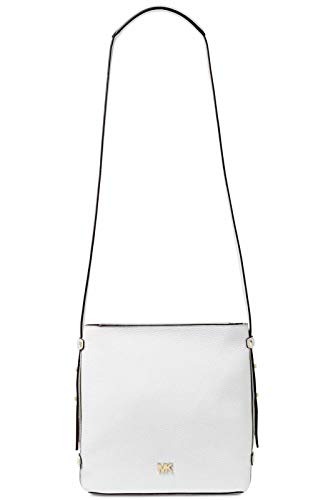 Michael Michael Kors Griffin N/S Medium Messenger - Optic White #TOP26