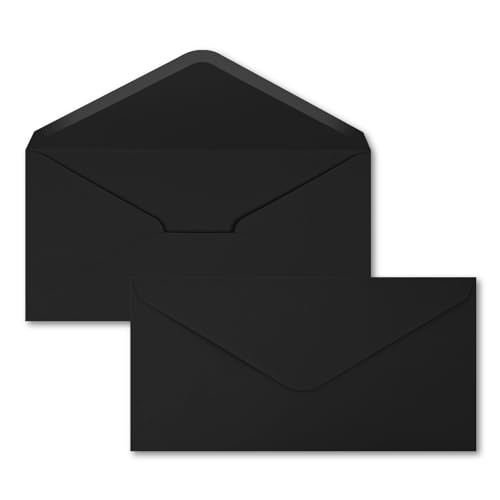 AMFUN 55PCS Umschläge, 220x110mm Brief-Umschläge Nassklebung...