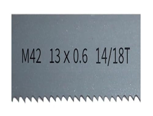 M42 �o�C���^�� 1/2�C���` �o���h�\�[�u���[�h 1085-2850mm X 13mm 6mm 6-10Tpi 14-18Tpi �o���h�\�[�u���[�h�J�b�g �d�ދ���(14-18Tpi�A����2360mm) 1��