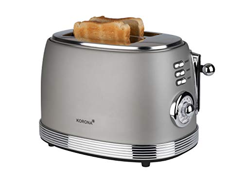 21667 Retro Toaster | 2 Brotscheiben | Retro Röstgradanzeige