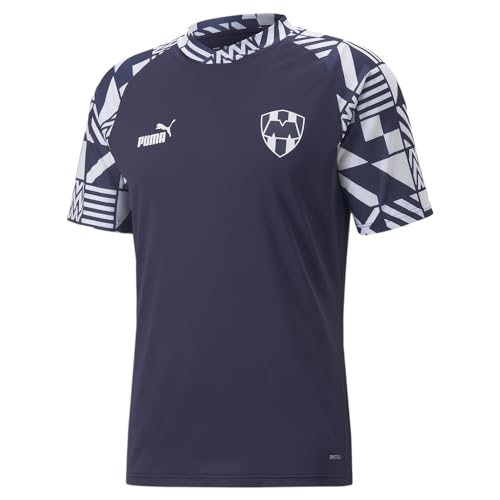 Monterrey Pre-Match Jersey vêtement sport PUMA bleu et blanc M