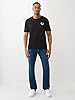 True Religion Men's Horseshoe Buddha Short Sleeve Tee, Black, XL #4