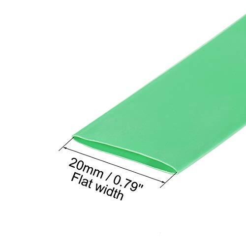 Gaine thermorétractable 12mm verte avec tube thermo rétractable 2:1 3m