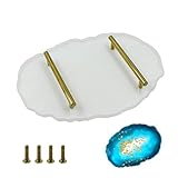 【Alta calidad】 Molde de resina para bandeja de té de bricolaje hecho de silicona de alta calidad, nuestros moldes de silicona transparente son más duraderos, resistentes a desgarros, reutilizables, utilizados durante mucho tiempo.Los moldes de posavasos están hechos de silicona flexible, fuerte y duradera, lo que los hace fáciles liberar y limpiar con agua y jabón.