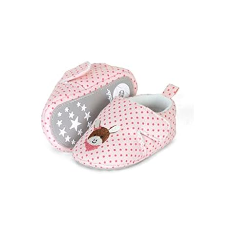Sterntaler Emmi Pink Baby Crawling Shoes Cover