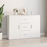 Photo Gallery hovothy credenza 91x29,5x65cm bianco legno multistrato mobile scarpiera vetrinetta per collezionismo cabina armadio angolare consolle ingresso moderno libreria industriale