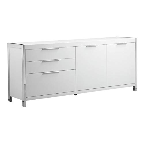 Moe's Home Collection Er-1118-18 Neo Sideboard, White #TOP9