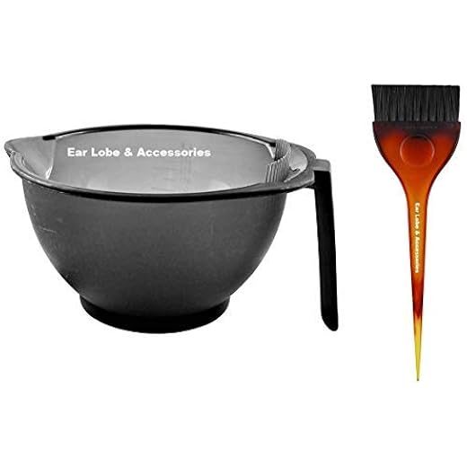 Hair Colour Mixing Bowl + Brush 325ml 325 ml