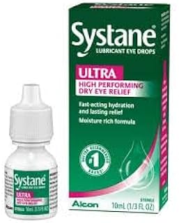 Systane Ultra Eye Drops Lubricant High Performance Dhdrs Two- 4-mL 0.14 fl oz. Bottles