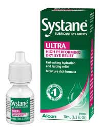 Systane Ultra Eye Drops Lubricant High Performance Dhdrs Two- 4-mL 0 14 fl oz Bottles