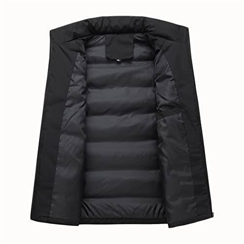 Chaleco plumón ligero hombre negro talla S de invierno casual impermeable 5