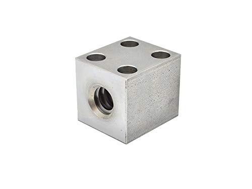 Dado filettato a trapezio CQF in acciaio 16 X 4 destra