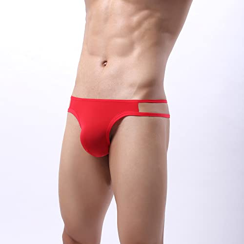 Men's Stretchy Waist Lightweight G-String Underwear Pouch Thongs3