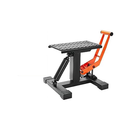 Regulowany hydrauliczny stół do podnoszenia motocykla, nośność 200 kg, wytrzymały stojak do konserwacji roweru crossowego, zwiększona odporność na korozję, idealny do garażu i warsztatu