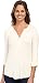 NYDJ Women's Pleat Back Knit Blouse In Black