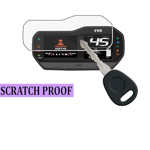 Image of Digital Cluster Screen Guard For TVS JUPITER 125 SMARTXONNECT Scooter 2024-2026 || TFT Meter Display Console Protector /Anti Scratch Jupiter125 X Connect Accessory [Not Tempered Glass]