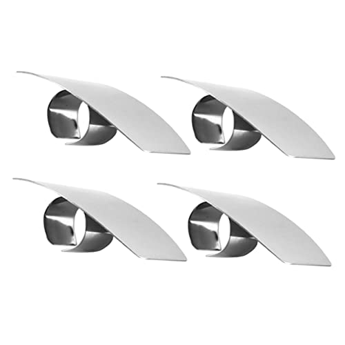 HOLIDYOYO Finger Guards for Cutting Stainless Steel Finger Protectors 4 Pcs Kitchen Pliers