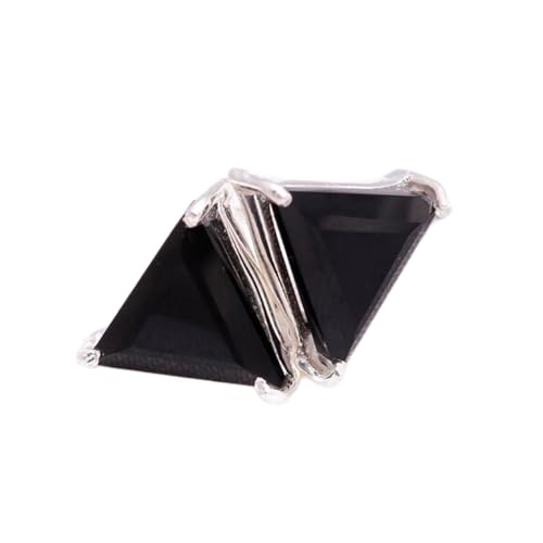 Boucles d'oreilles onyx noir et argent 925 trillon pour femme