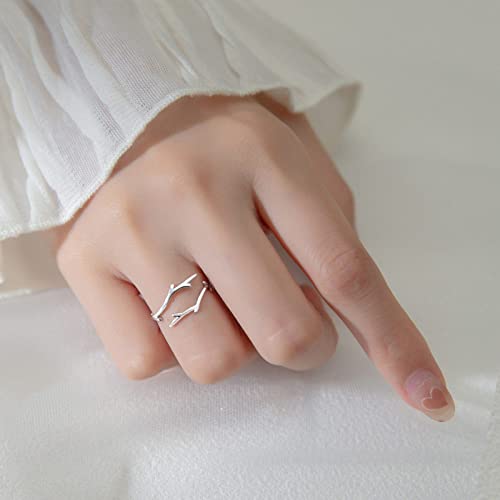 Bague ajustable bois de cerf : finis les problèmes de taille de doigt