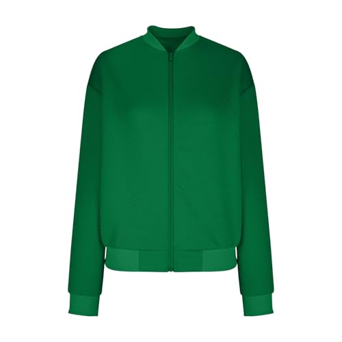 Jaqueta feminina de malha canelada com capuz, jaqueta de beisebol, trench outfit para mulheres, mang