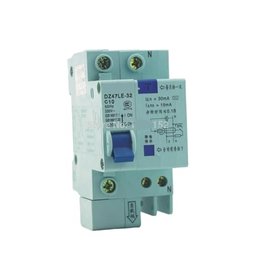 Disjoncteur différentiel DZ47LE 1P+N 10A C230V pour tableau