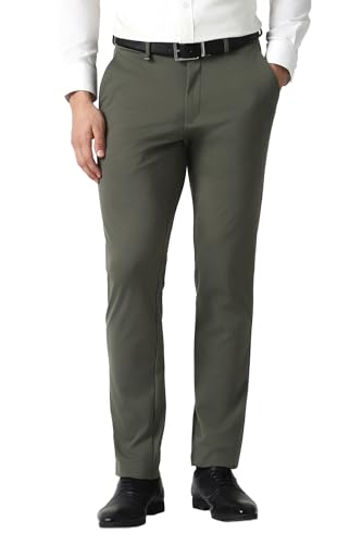 Image of Van Heusen Formal Pants for Mens|Premium High Stretch Fabric|Ultra Slim Fit