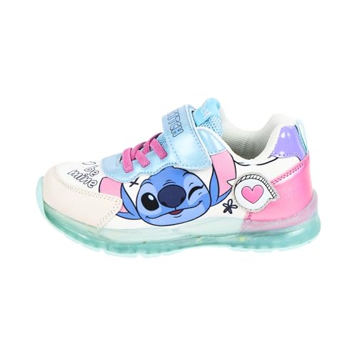 Disney Stitch Zapatos Niñas, Calzado Infantil, Deportivas Bajas, Incluye Caja de Regalo, Talla EU 27 Disney Stitch Zapatos Niñas, Calzado Infantil, Deportivas Bajas, Incluye Caja de Regalo, Talla EU 27