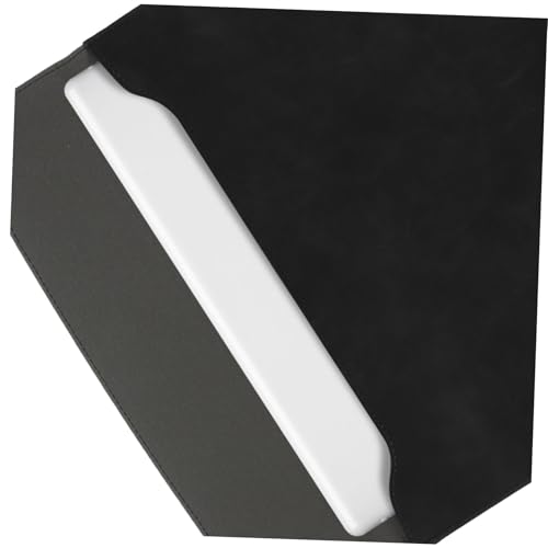 Estuche protector de computadora DOITOOL acabado cuero negro elegante 5