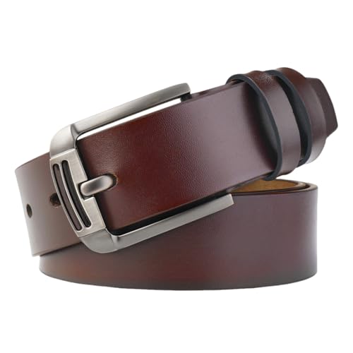 Ceinture homme en denim avec boucle aiguille rétro pour pantalon