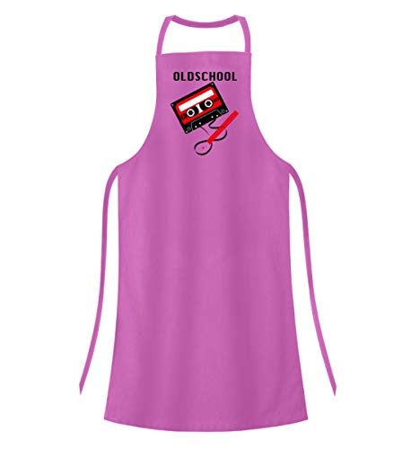 Tablier de barbecue de qualité supérieure rose ajustable pour cuisine