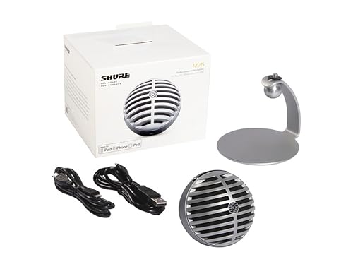 Image of Shure MV5 /A-LTG Digital Condenser Microphone (Grey)