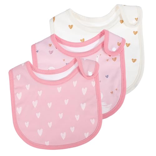 Ipetboom 3 Piezas babero de algodón paños baberos de baba baberos de tela baberos recién nacido Suave Baberos para bebés para comer baberos de muselina babero de alimentación algodón